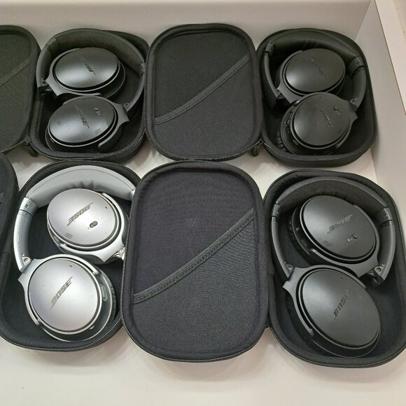 Bose QuietComfort 35 II Wireless Bluetooth Headphones Noise Cancelling Black/Sil - Picture 1 of 14